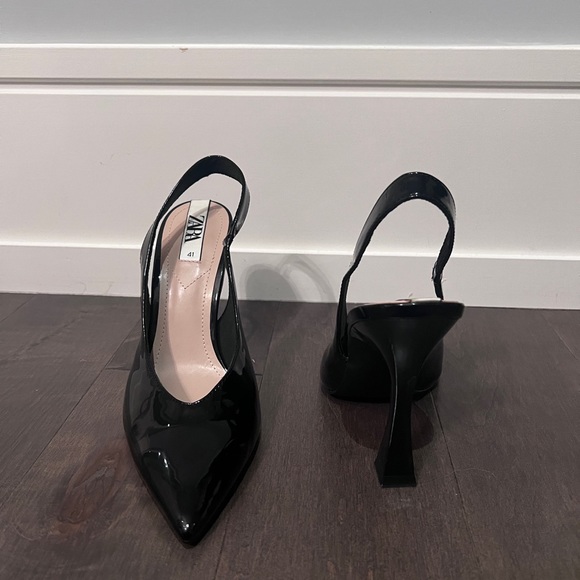 NEW Zara Black Heels - Picture 3 of 6